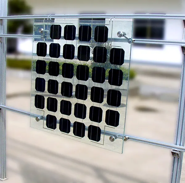 להתאמה אישית זכוכית שקיפות פנל סולארי BIPV שמש גג אריח שחור