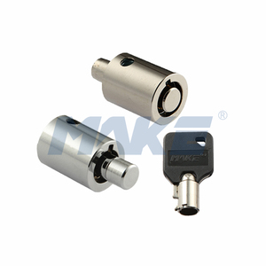 MK506 창 보안 미니 관 푸시 잠금 디스플레이 캐비닛 잠금 - Product Image 1
