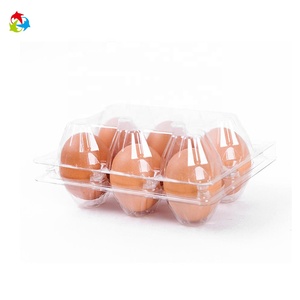 Kunden spezifische hochwertige transparente Blister Kunststoff 20 Stück Wachtel eier Verpackung Kunststoff Huhn/Bulk Eier kiste