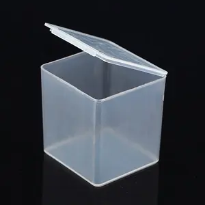 Bán Buôn Rõ Ràng 5.2X5X5.5cm Cube Hộp Nhựa