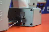 YaoHan N620A Nouvelle machine à coudre industrielle portable à deux aiguilles et deux fils, point de chaînette, moteur haute vitesse, pour la fermeture de sacs multiples, CE