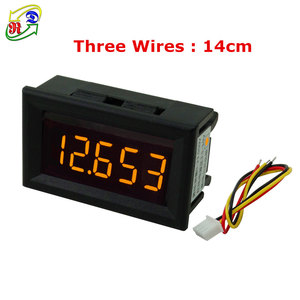 RD <span class=keywords><strong>0</strong></span>.36 "Jaune À <span class=keywords><strong>5</strong></span> Chiffres 3 Fils <span class=keywords><strong>0</strong></span>-33V Numérique Dc Voltmètre Voltimètre - Product Image 3