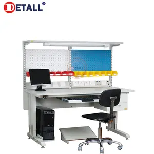 modular iron electrical mobile electric test work bench furniture electric work table