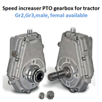 Gearbox PTO Peningkat Kecepatan 60002-6 untuk Traktor