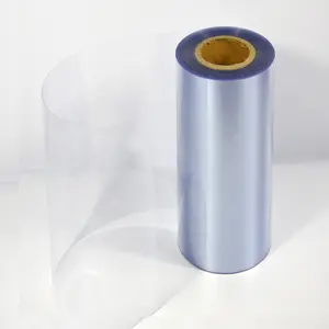 Sert şeffaf PVC Film 250 mikron plastik PVC rulo şeffaf