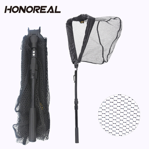 Filet de pêche pliable en nylon et aluminium, revêtement caoutchouc, <span class=keywords><strong>carpe</strong></span> - Product Image 2