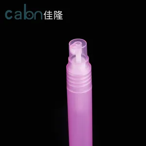 15ml pen shape perfume bottle refillable PP plastic perfume bottle sprayer