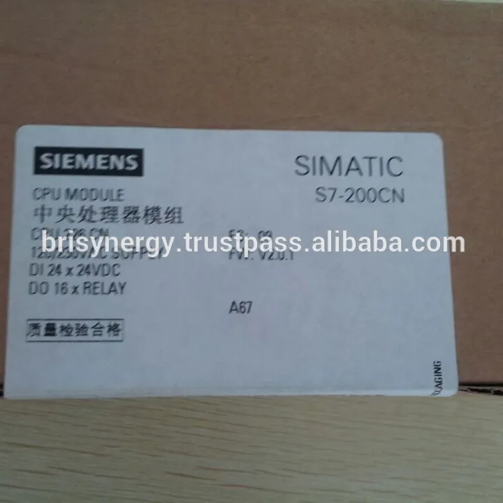 Siemens PLC 6ES7 216-2BD23-0XB8CPUモジュールCPU226CN 120/230VAC電源DI24X 24VDC DO 16 Xリレー純正高品質
