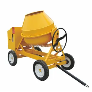 Leading portable mobile 2 wheels 4 wheels beton cement concrete mixer