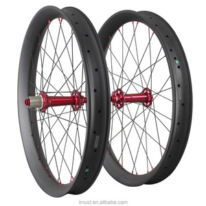 Roues de vélo fatbike en fibre de carbone 26 pouces FW65 - Product Image 1