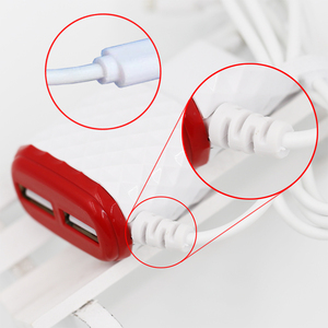 Giá Rẻ Xách Tay 2A Dual <span class=keywords><strong>Port</strong></span> <span class=keywords><strong>Usb</strong></span> Travel Tường <span class=keywords><strong>Charger</strong></span> Với Cáp Cho Điện Thoại Di Động - Product Image 5