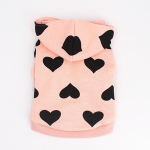 Hoodies del cane Rosa Cute Dog Felpa di Cotone Morbido Cucciolo Pullover, Cane Supera <span class=keywords><strong>per</strong></span> I <span class=keywords><strong>Cani</strong></span>, gatti - Product Image 5