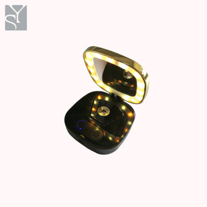 2019 de bolsillo personalizado nano niebla cara rociador mini LED de espejo de maquillaje con luz - Product Image 3