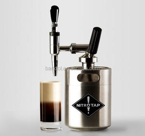 Juego de Barriles de Acero Inoxidable de 2L para Preparar Café <span class=keywords><strong>Nitro</strong></span> Cold Brew - Product Image 3