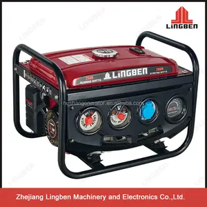 Lingben taizhou zhejiang gx160 5.5hp moteur zongshen essence générateurs pour vente LB2600DXE-B1