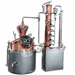 alambic vodka bottle glass brandy making machine