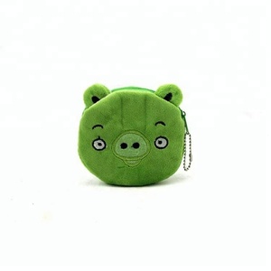 Faible QUANTITÉ MINIMALE DE COMMANDE Chine Usine Personnalisée en peluche en peluche pièce de monnaie en peluche pièce sacs - Product Image 6