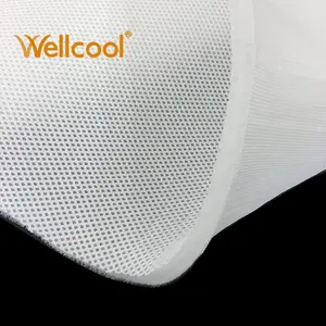 制造白色可清洗7毫米厚度3d针织间隔网布床垫