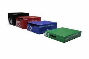 เพาะกายโฟมกระโดดกล่องหนังนุ่มโฟมกระโดด <span class=keywords><strong>Plyo</strong></span> กล่อง - Product Image 4