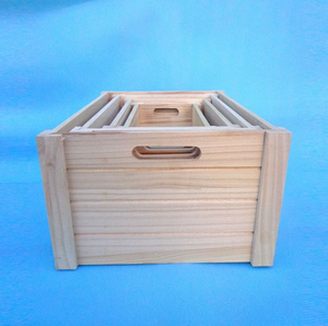 Großhandel recyceltes Holz gemüse Obst kiste Kisten - Product Image 4