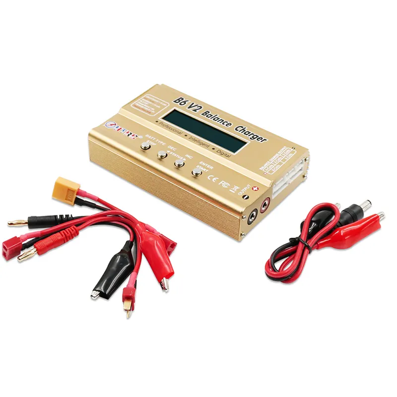 B6V2 80W RC Battery Balance Charger Car Helicopter Balance Lipo NIMH Charger
