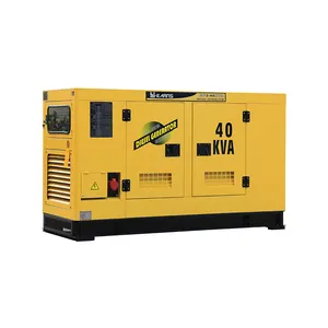 40KVA Generador Manufacturer 50 60hz Standby Power 30kw Soundproof Portable Diesel Generator