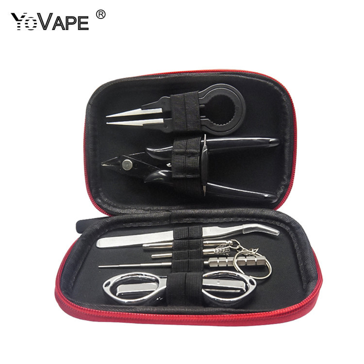 Набор инструментов DIY Vapor tech rda с керамическим пинцетом/плоскогубцами/проволочным стержнем, все в одном, горячая Распродажа в малайзии