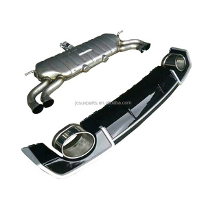 Punte di Scarico RS3 con Diffusore Paraurti Posteriore per <span class=keywords><strong>Audi</strong></span> <span class=keywords><strong>A3</strong></span> 8V <span class=keywords><strong>Sportback</strong></span> - Product Image 2