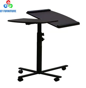 Örnek tasarım ayarlanabilir stand up küçük ücretsiz ayakta dizüstü bilgisayar masası