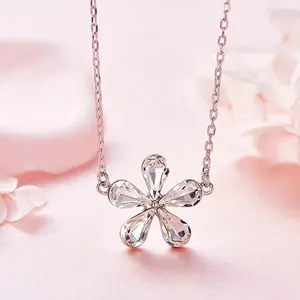 Designer Jewelry 925 Silver Italy Necklaces For Girlfriend