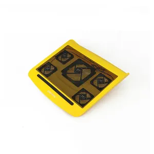 Factory Price <strong>Laptop</strong> Cooling Pad With Five LED Big Fan ABS <strong>Laptop</strong> <strong>Cooler</strong> - Product Image 1