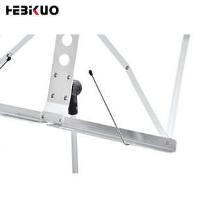 Hoja conductor ajustable <span class=keywords><strong>de</strong></span> aluminio plegable música nota <span class=keywords><strong>soporte</strong></span> para <span class=keywords><strong>partituras</strong></span> - Product Image 5
