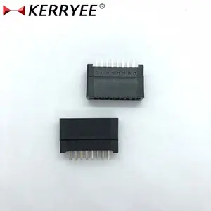 2 * 8p游戏机插槽2.54毫米V/T pcb卡边缘连接器