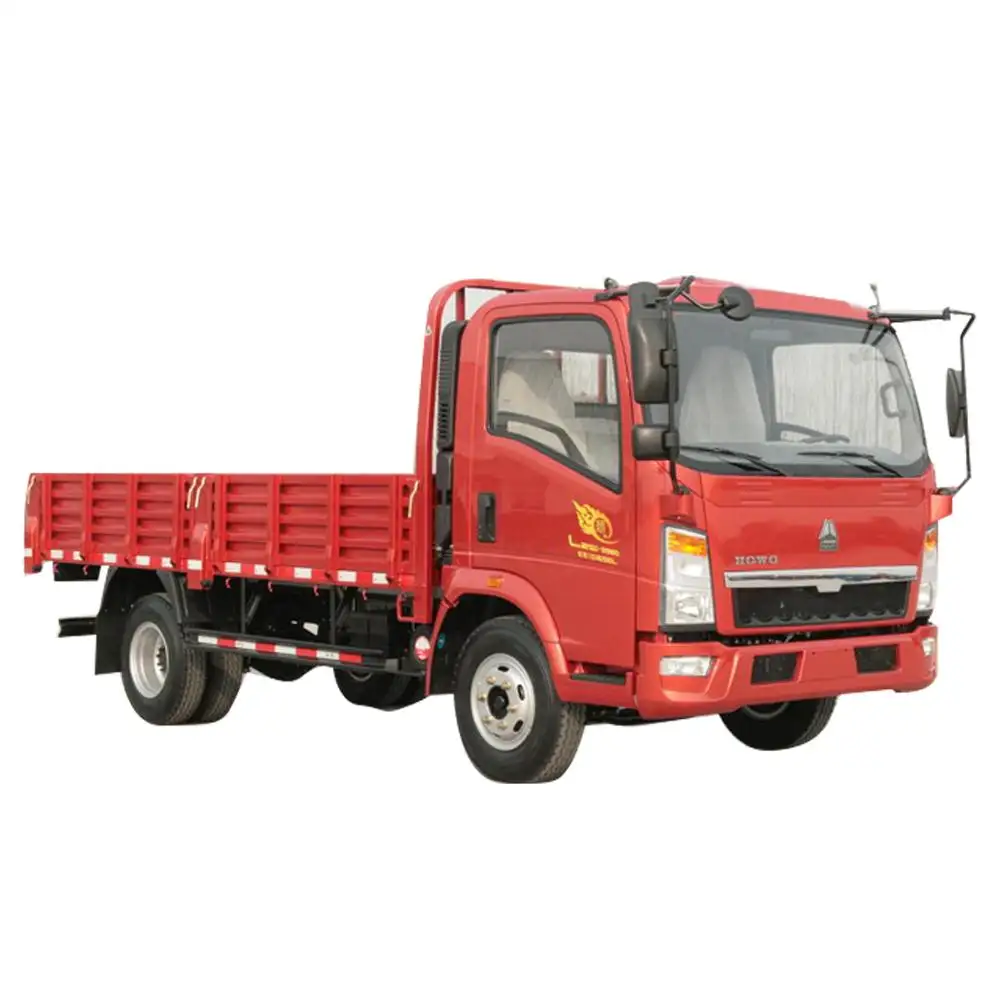 Chinese Merk Cdw 757 Licht Truck/Cargo 3 Ton Vrachtwagens Gebruikt Vans