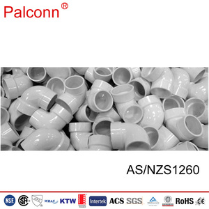 <span class=keywords><strong>PVC</strong></span> Tubo di <span class=keywords><strong>acqua</strong></span> raccordo 90 Gradi gomito di plastica - Product Image 5