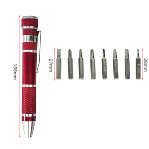 Bộ Tua Vít 8 Đầu Dạng Bút, Tua Vít Một Chữ Thập Phillips, Dụng Cụ Gia Dụng, Phần Cứng, Cầm Tay, Tua Vít Viễn Thông - Product Image 4