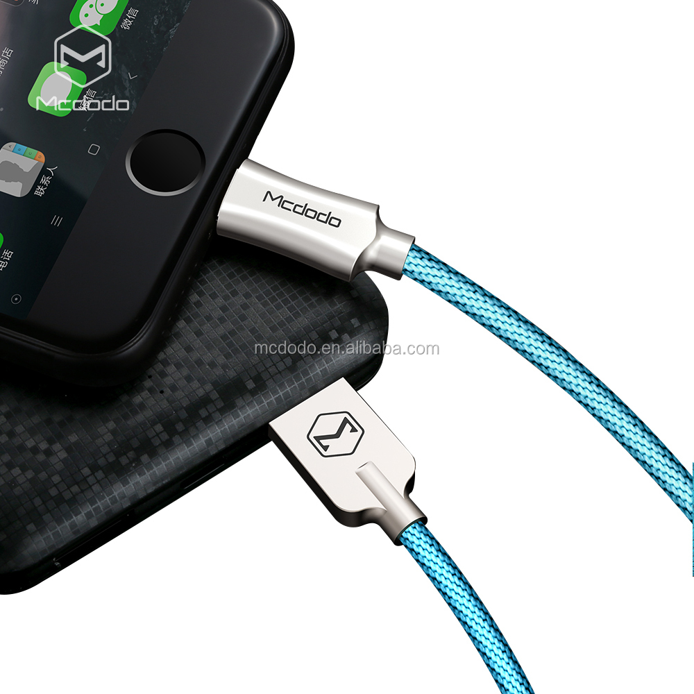 1,2 M 4FT 2.4A de alta corriente de carga rápida de Nylon tejido trenzado USB 8 pin Cable de carga para nuevo iPhone