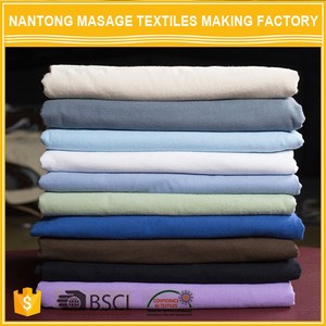 Logo personnalisé 3 pièces 100% coton <span class=keywords><strong>flanelle</strong></span> blanc noir Spa <span class=keywords><strong>drap</strong></span>-<span class=keywords><strong>housse</strong></span> plat pour table de massage lit de massage Char - Product Image 5