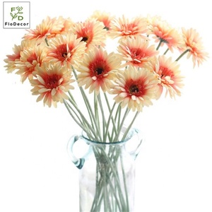 Artificiale African Margherita del Gerbera Del Fiore Panno di Seta Della Decorazione Della Casa Tavolo Pezzo Centrale della Festa Nuziale Di Natale Showroom di Plastica - Product Image 3