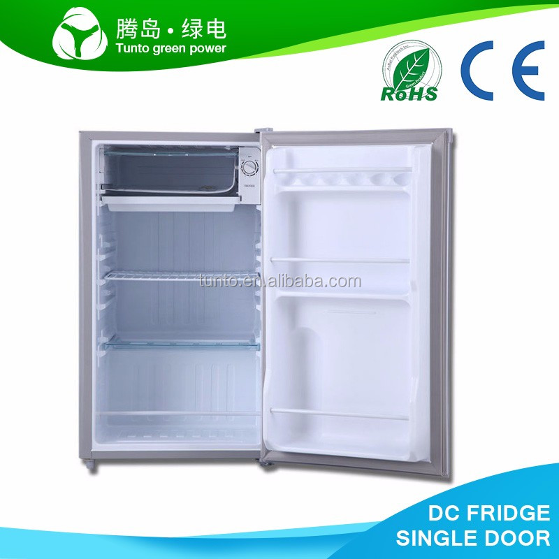 Top Freezer Compact Refrigerator 95L - Energy Efficient DC Fridge