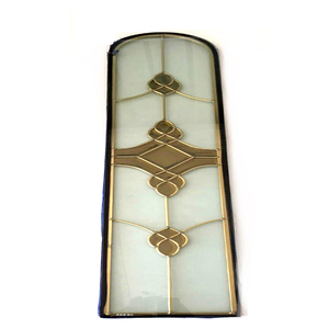 باب زجاجي صيني مزخرف بتصميم ذهبي، زجاج مفرغ معزول، تصميم عصري للديكور - Product Image 6