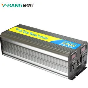 3000W 4000W 5000W शुद्ध साइन लहर औंधा डीसी 12v एसी 220v बंद ग्रिड सौर करने के लिए पलटनेवाला 12v 110v 220V