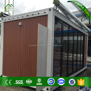 SANDWICH panel prefab steel structure folding 20ft 40ft container house maurice - Product Image 3