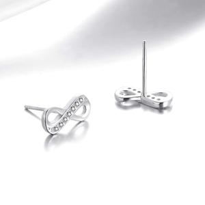 Novelty 8 Shaped Stud <strong>Earrings</strong> <strong>Infinity</strong> <strong>Earrings</strong> for Women - Product Image 3