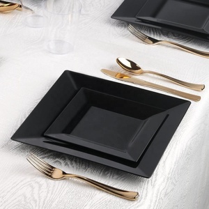 <span class=keywords><strong>Platos</strong></span> <span class=keywords><strong>de</strong></span> cena <span class=keywords><strong>de</strong></span> restaurante <span class=keywords><strong>de</strong></span> gama alta OEM <span class=keywords><strong>platos</strong></span> <span class=keywords><strong>de</strong></span> postre <span class=keywords><strong>de</strong></span> ensalada <span class=keywords><strong>cuadrados</strong></span> <span class=keywords><strong>de</strong></span> <span class=keywords><strong>Melamina</strong></span> negra <span class=keywords><strong>de</strong></span> 10 "<span class=keywords><strong>platos</strong></span> desechables y reutilizables - Product Image 2