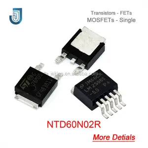 MOSFET N-CH 25V 8.5A TO252 NTD60N02R MOSFET באיכות גבוהה