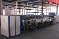 Machine à fileter le textile, pour torsion la ficelle à anneaux