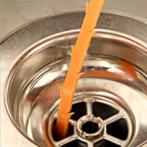 Attrezzo da cucina strumento di pulizia <span class=keywords><strong>per</strong></span> <span class=keywords><strong>la</strong></span> rimozione dello scarico dei capelli del serpente di scarico da 19.6 pollici/detergente <span class=keywords><strong>per</strong></span> lavello di sblocco - Product Image 5