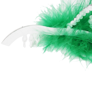 El festival irlandés serie trébol verde corona tiaras del pelo banda - Product Image 3
