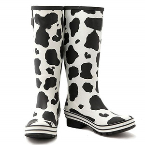Buy Wholesale Cow Print Rain Boots For 